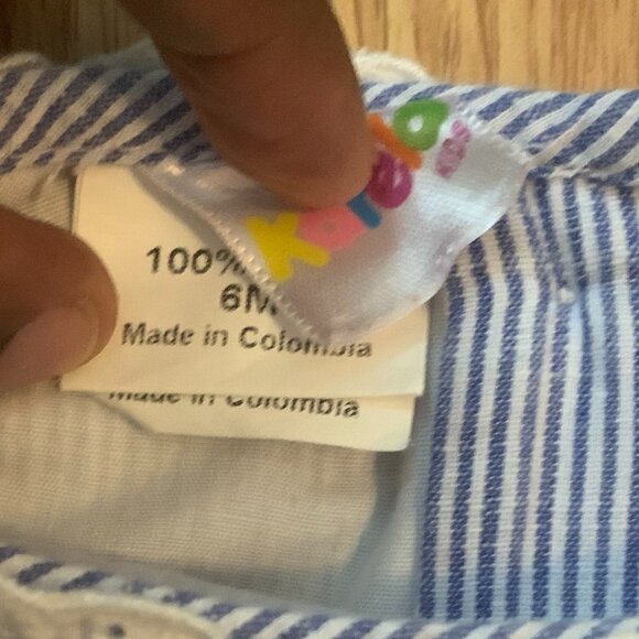 Striped Button down dress - Picture 3 of 3